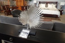 WIL Silver Palm Fan Accessory.