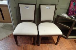 Lot of 2 Side Chairs- USED.