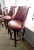 Hancock & Moore Watson Swivel Bar Stool- USED.