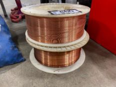 Lot of (2) Asst. Spools of Welding Wire