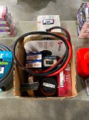 Lot of Velcro Strips, Deer Away Big Game Repellent, Sanding Blocks, Pipe Thread Sealant, etc.