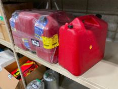 Lot of (4) Wedco 25L Fuel Containers