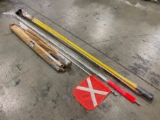 Lot of Asst. Buggy Whips, Metal Handles, Structron, etc.