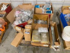 Lot of Asst. Camlock Fittings, Drawer Slides, Clamps, Fasteners, etc.