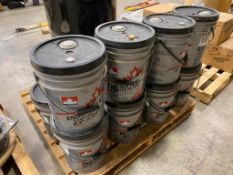 Lot of (9) Pails of Asst. Duradrive and Enduratex