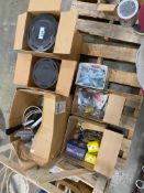 Pallet of Asst. Air Filters, Brake Kits, Fog Lamp Kit, Parts, etc.