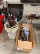 Lot of Asst. Wrenches, Stamp Dies, Pry Bars, etc.