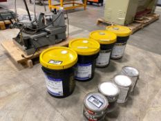 Lot of (4) 5-Gallon Pales of Gear Oil