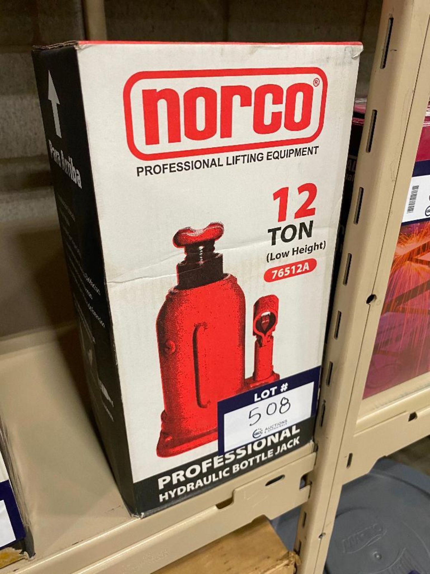 Norco 12-Ton Hydraulic Bottle Jack