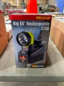 Pelican Big ED Rechargeable Flashlight & 4 Safety Cones