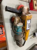 Lot of (1) DeWalt Angle Grinder and (1) Makita Angle Grinder