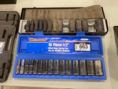 Lot of (2) Asst. Socket Sets