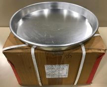 15" PIZZA PAN - ONE CASE - 24 PANS PER CASE - NEW