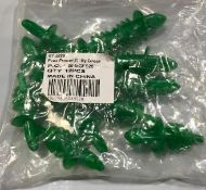 GREEN FREE FLOW POURERS, CO-RECT OPO301 - LOT OF 12 - NEW