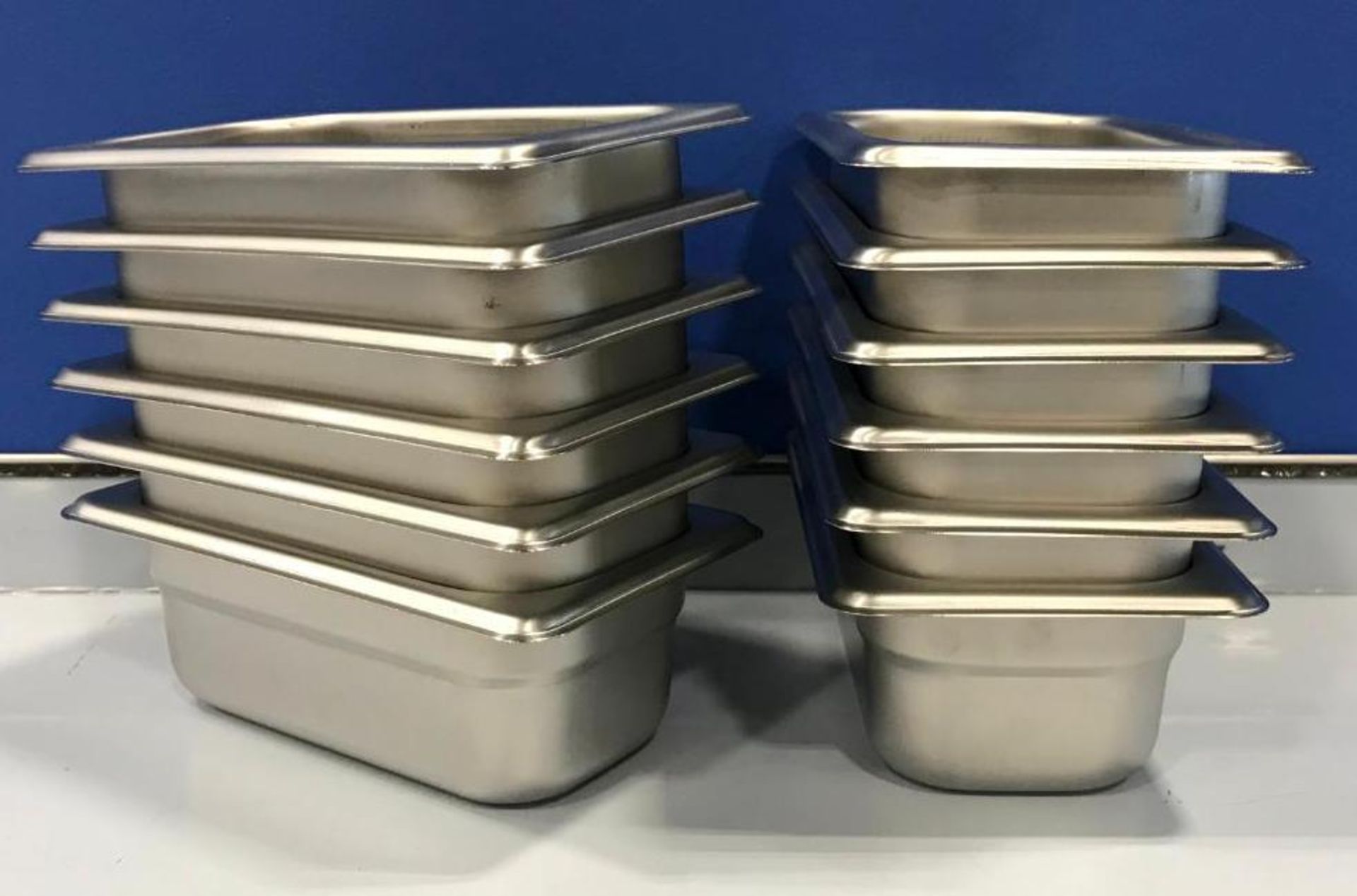 1/9 SIZE 2.5" DEEP STAINLESS STEEL INSERT, JOHNSON ROSE 57902 - LOT OF 12 - NEW