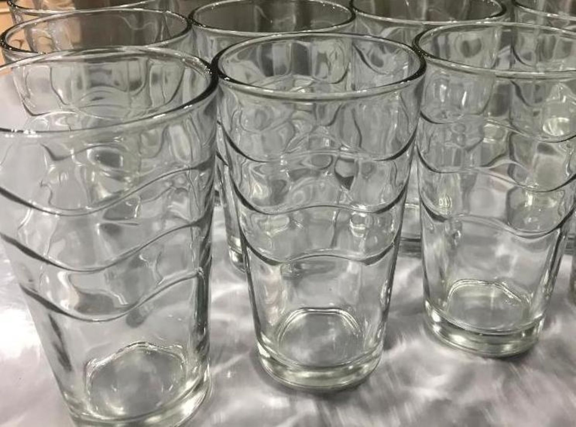 16OZ/480ML WAVE MIXING GLASSES, ARCOROC C8887 - 24 PER CASE - Image 2 of 3