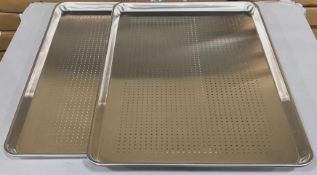 FULL SIZE PERFORATED BUN PANS, 120-PBP1826A20, LOT OF 2 - NEW