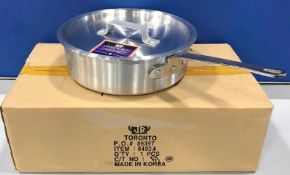 4QT PREMIUM SAUTE PAN WITH COVER, JOHNSON ROSE 64934 - NEW