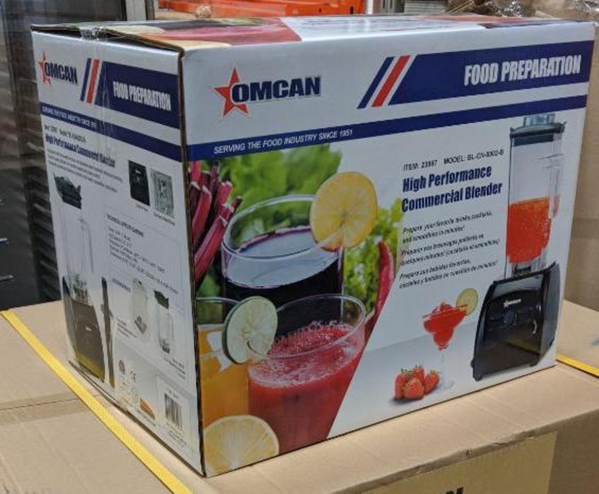 OMCAN 2HP COMMERCIAL BLENDER, OMCAN 23997 - NEW