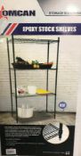 24" X 48" X 72" EPOXY SHELVING KIT, OMCAN 45174 - NEW