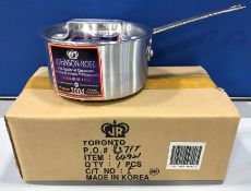 1.5QT PREMIUM STRAIGHT SIDED SAUCE PAN WITH COVER, JOHNSON ROSE 64921 - NEW