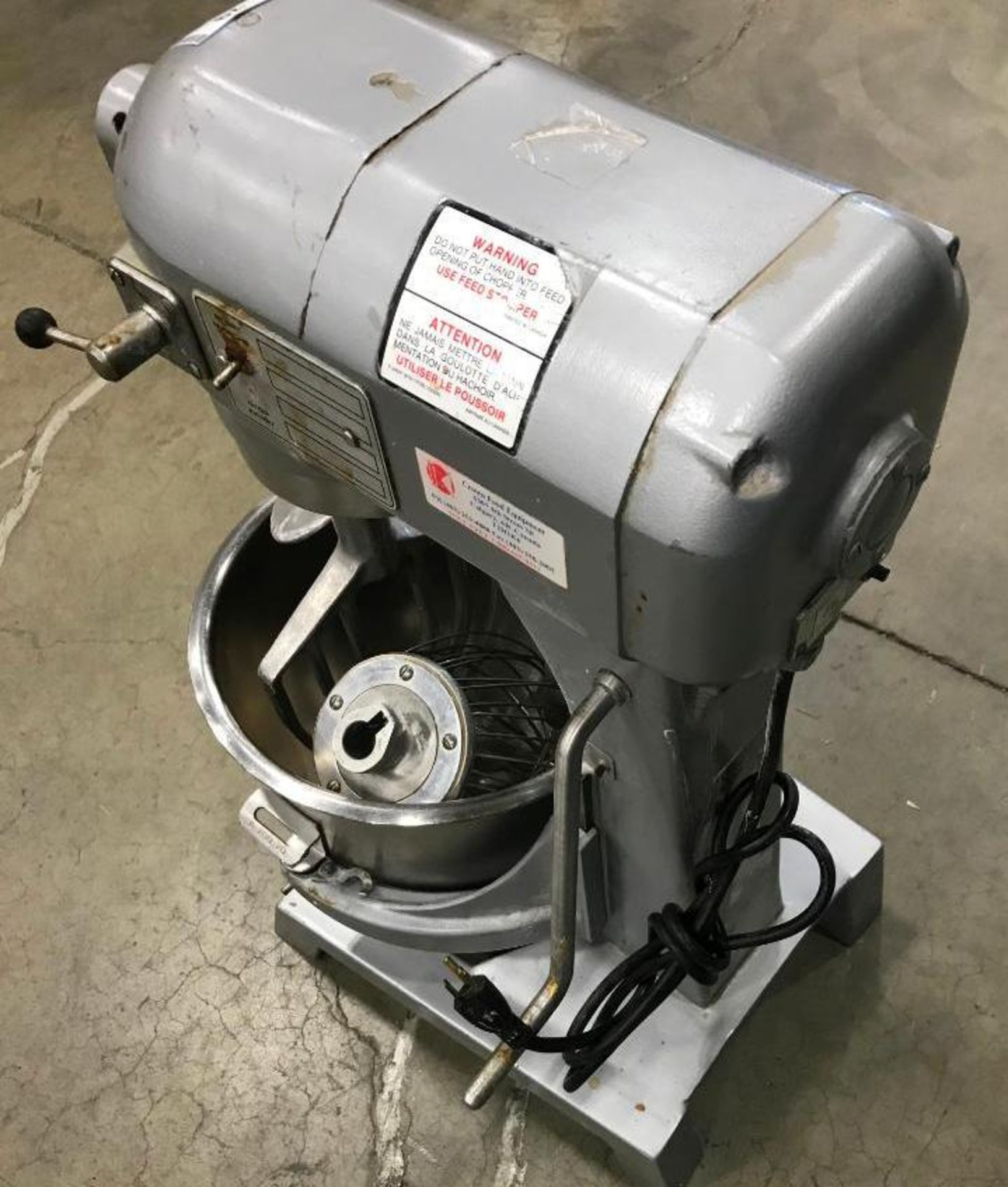 HOBART 20QT MIXER WITH ATTACHMENTS - Image 11 of 11