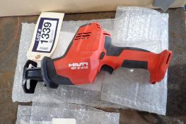 NEW Hilti SR 2-A12 Cordless Reciprocating Saw. NO BATTERY OR CHARGER