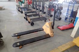 5,000LBS Capacity Pallet Jack.