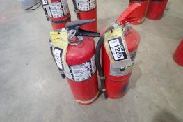 Lot of 2 ABC 20lbs Fire Extinguishers.