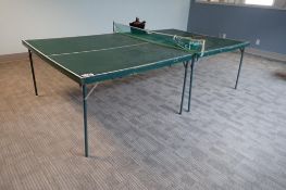 Lot of Ping Pong Table, Paddles, Net and Balls.