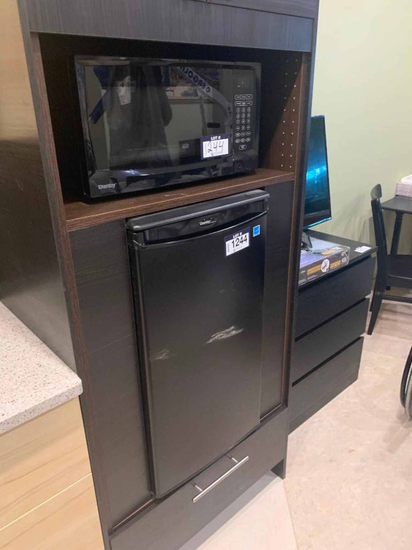 Lot of Danby Bar Fridge and Microwave.