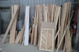 Lot of Asst. Lumber and Plywood Trim Pieces.