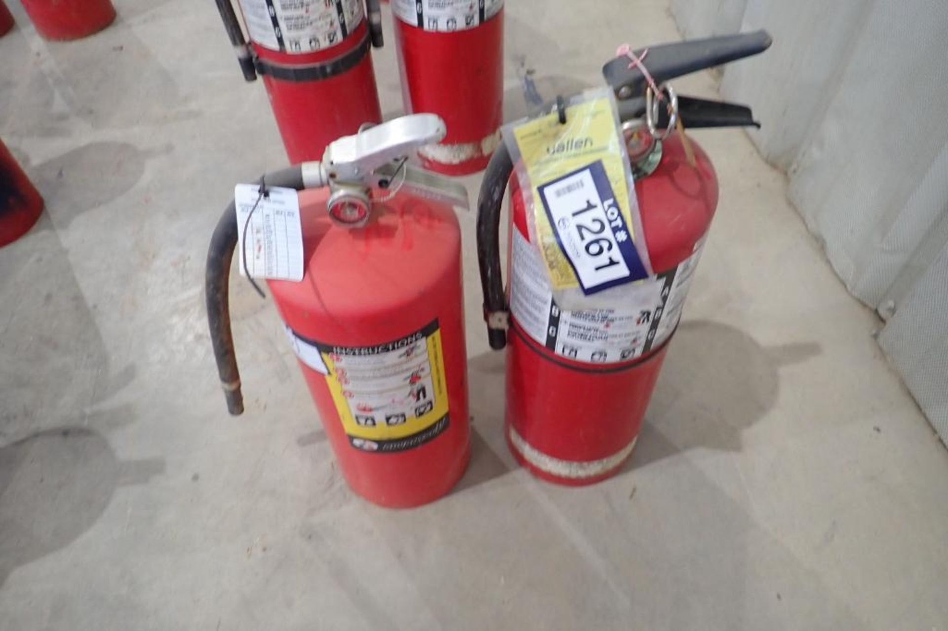 Lot of 2 ABC 20lbs Fire Extinguishers.