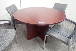 48" Round Meeting Table.