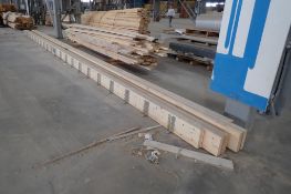 Lot of Asst. 2x4 and 2x6 Spruce Dimensional Lumber, (2) 30' Floor Joists, and Asst. Floor Joists, et