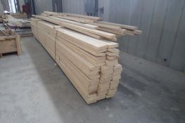 Lot of Approx. 50pcs 2x6x16 Spruce Dimensional Lumber, Approx. 95pcs 2x6x8'9" Spruce Dimensional Lum