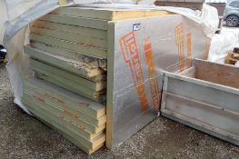 Lot of Approx. 26pcs IkoEnerfoil 8'x4' Insulated Wall Panels.