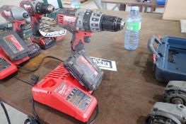 Milwaukee 1/2" Hammer Drill w/ 2 Batteries and Charger.