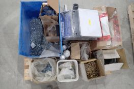 Lot of Asst. Fasteners, U-Line Cordless Scale, etc.