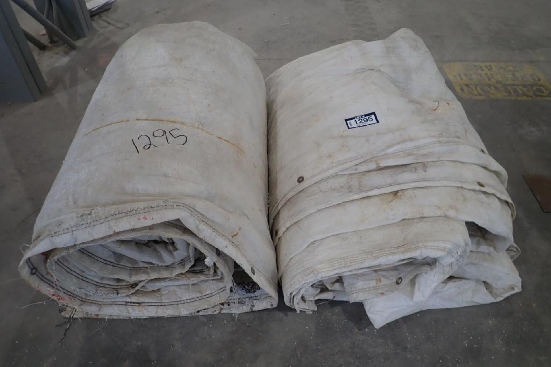 Lot of 2 Insulated Tarps.
