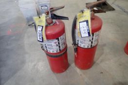 Lot of 2 ABC 20lbs Fire Extinguishers.