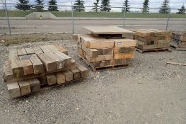 Lot of 5 Pallets Blocking, 6 Pallets 1/2 Sheets 3/4" Plywood and Asst. Dunnage.