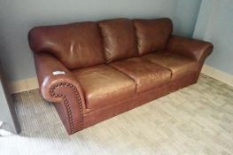 Leather Sofa.