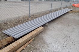 Lot of Asst. 2x4 and 2x6 Galvanized Studs, Cladding and Flashing.