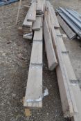 Lot of Asst. Length 2x8 Lumber.