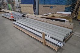 Lot of 4 Pallets Asst. Metal Flashing, Siding, etc.