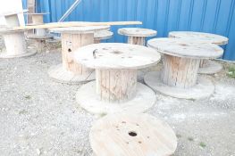 Lot of Approx. 13 Asst. Cable Spools.