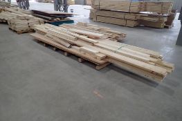 Lot of 3 Pallets Asst. Dimensional Lumber and Plywood Stripping.