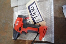 NEW Hilti SID 2-A Cordless Impact Driver. NO CHARGER OR BATTERY.