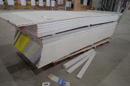 Lot of Approx. 37 Sheets CertainTeed 1/2"x4'x10' Type C Gypsum Board and Approx. 11 Sheets CertainTe